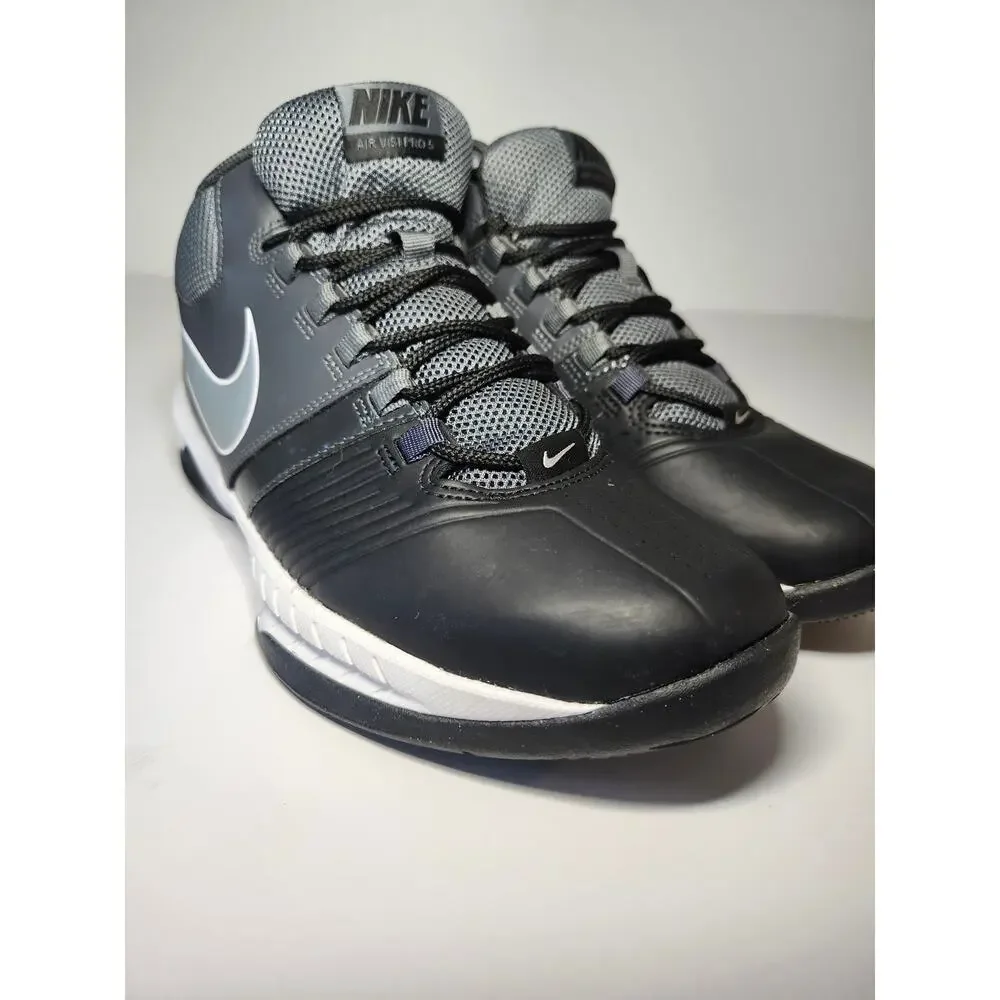 Nike Air Visi Pro 5 Black Mens 8.5 /Women's 10 Basketball Sneaker Sporty
